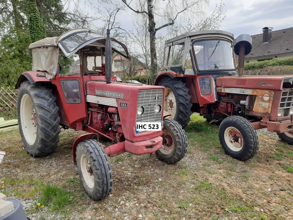 IHC 523 Traktor - Technik, Daten  und Erfahrungen mit dem Klassiker